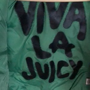 Juicy Couture Jackets & Coats - Vintage Juicy Couture Green Bomber Juicy Couture Jackets & Coats - Vintage Juicy Couture Green Bomber